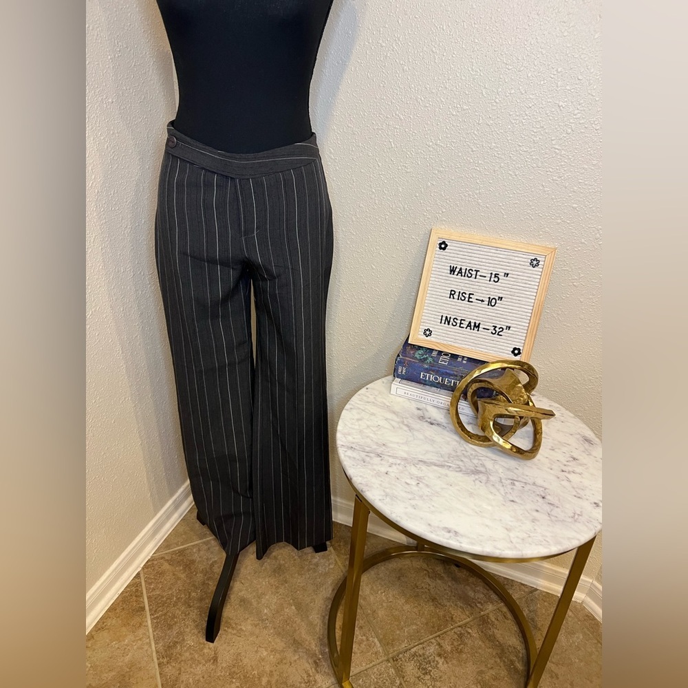 Vintage Ally B Pin Stripe Pants